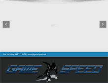Tablet Screenshot of gamespeed.net